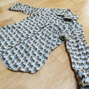 Anthropologie Weston Wear Bird on a Wire Blouse